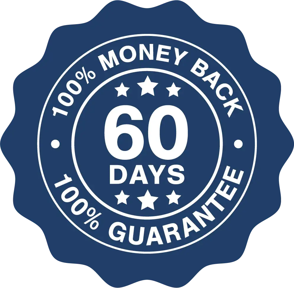 VitalPro 60-Day Money-Back Guarantee Badge